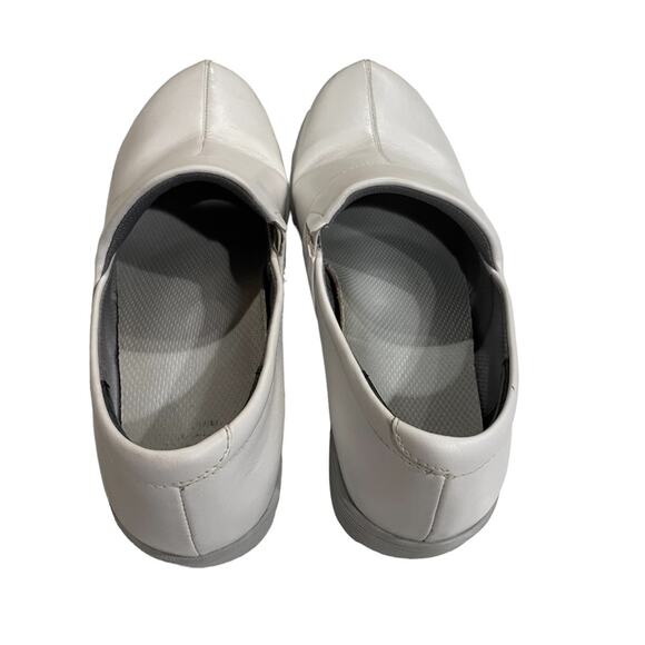 Dansko Nursing Shoe Work Wonders Coral Clog White Leather Upper Size 38(8-8.5) - Picture 2 of 11